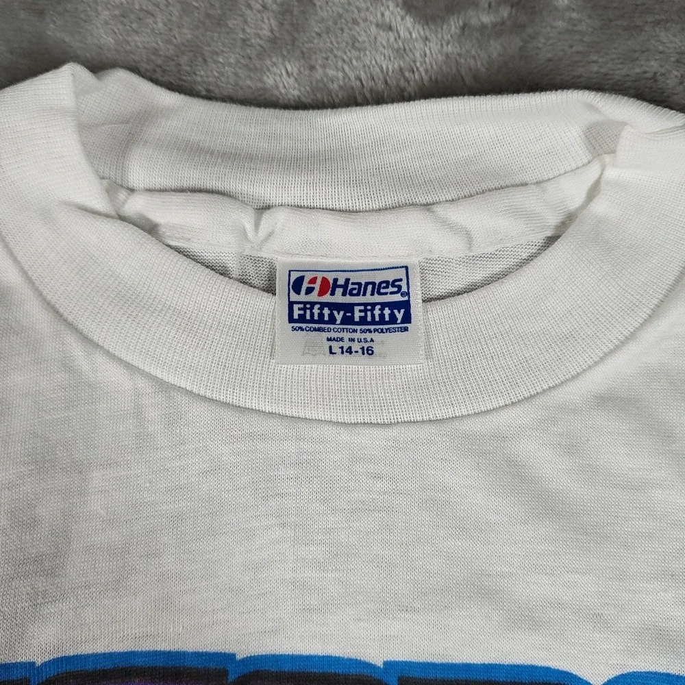 Vintage Score Show 85 Shirt Boys Large‎ Car Truck Racing Single Stitch USA New